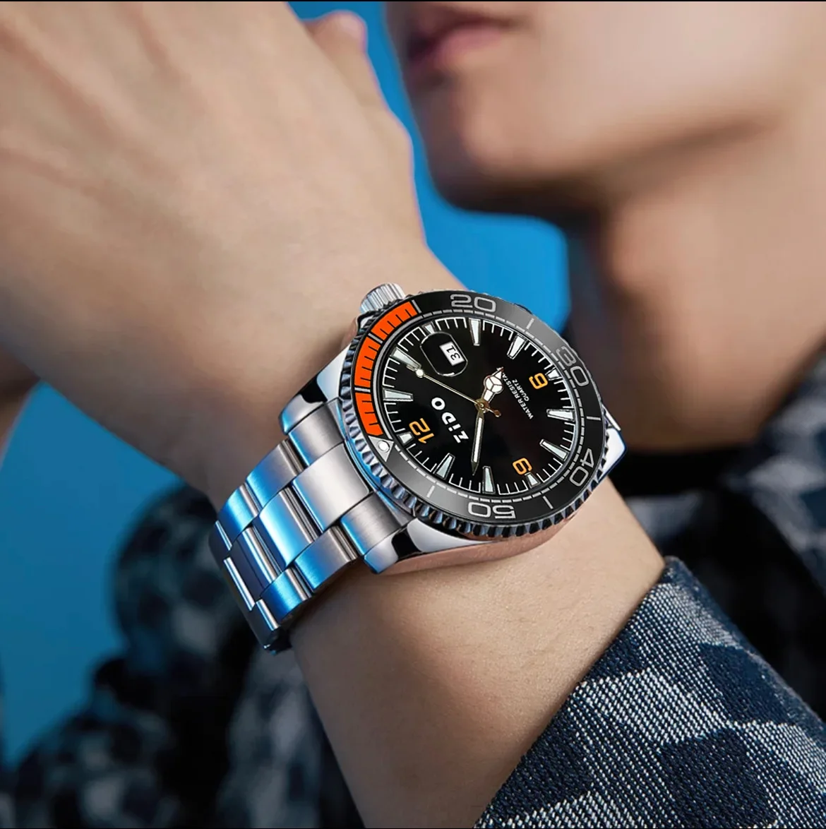 Men’s Quartz Watch Stainless Steel Strap Luxury Male Watches Waterproof Casual Fashion Wristwatches for Man High Quality Watch
Men’s Quartz Watch Stainless Steel Strap Luxury Male Watches Waterproof Casual Fashion Wristwatches for Man High Quality Watch