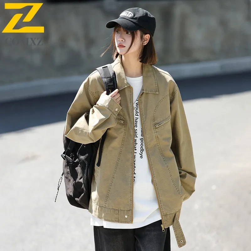 COMXZ однотонная верхняя одежда дышащая простая повседневная одежда для кемпинга свободная куртка для пикника классическая уличная осенняя мужская одежда куртки
COMXZ однотонная верхняя одежда дышащая простая повседневная одежда для кемпинга свободная куртка для пикника классическая уличная осенняя мужская одежда куртки