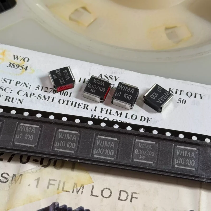 10-100pcs 100V0.1UF WIMA 0.1UF 100V SMD 7.3MM SMD film capacitors 7x7x3 100NF
10-100pcs 100V0.1UF WIMA 0.1UF 100V SMD 7.3MM SMD film capacitors 7x7x3 100NF