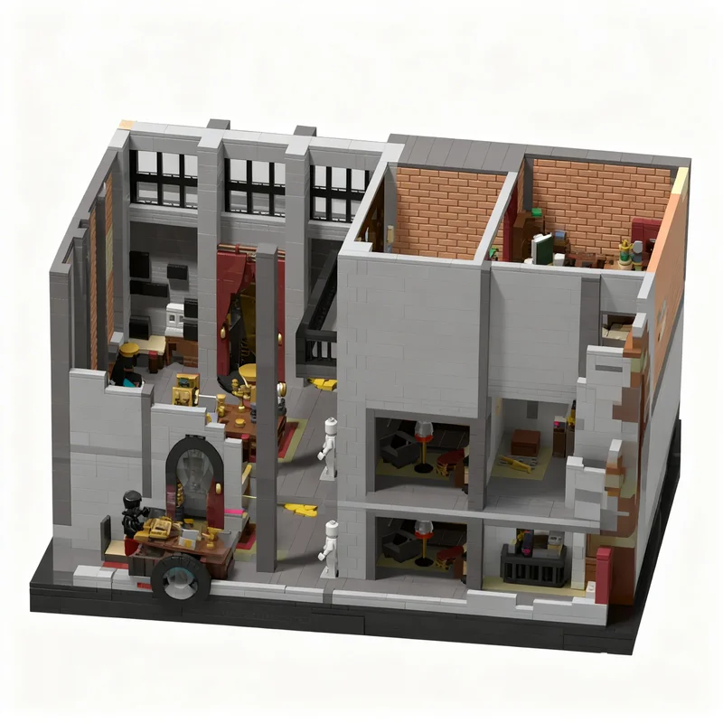 3911PCS MOC Creative Model Backroom Warframe Technology DIY Assembly Brick Display Birthday Gift Collectible Decoration Home
3911PCS MOC Creative Model Backroom Warframe Technology DIY Assembly Brick Display Birthday Gift Collectible Decoration Home