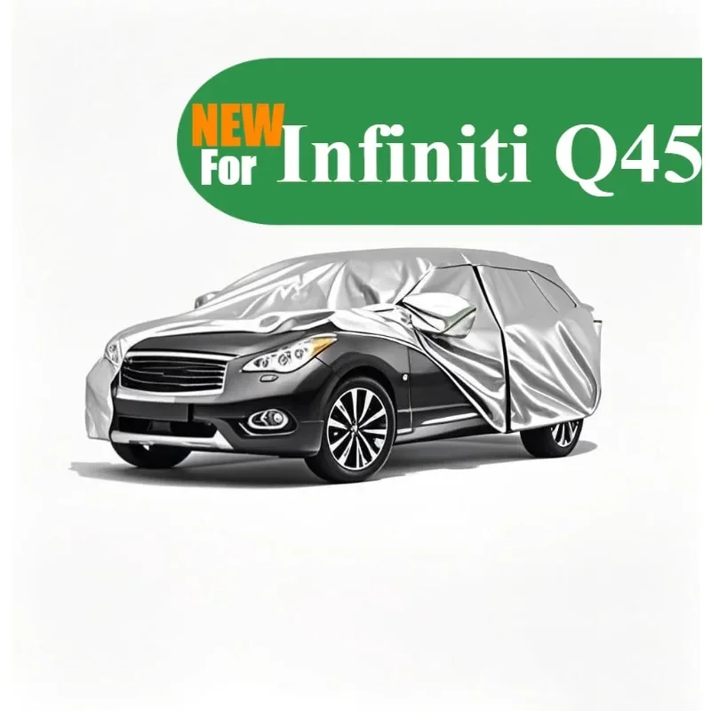 Five-layer waterproof Oxford fabric Car cover for Infiniti Q45 sunshine rain and snow protection with a Free storage Bag Silver
Five-layer waterproof Oxford fabric Car cover for Infiniti Q45 sunshine rain and snow protection with a Free storage Bag Silver