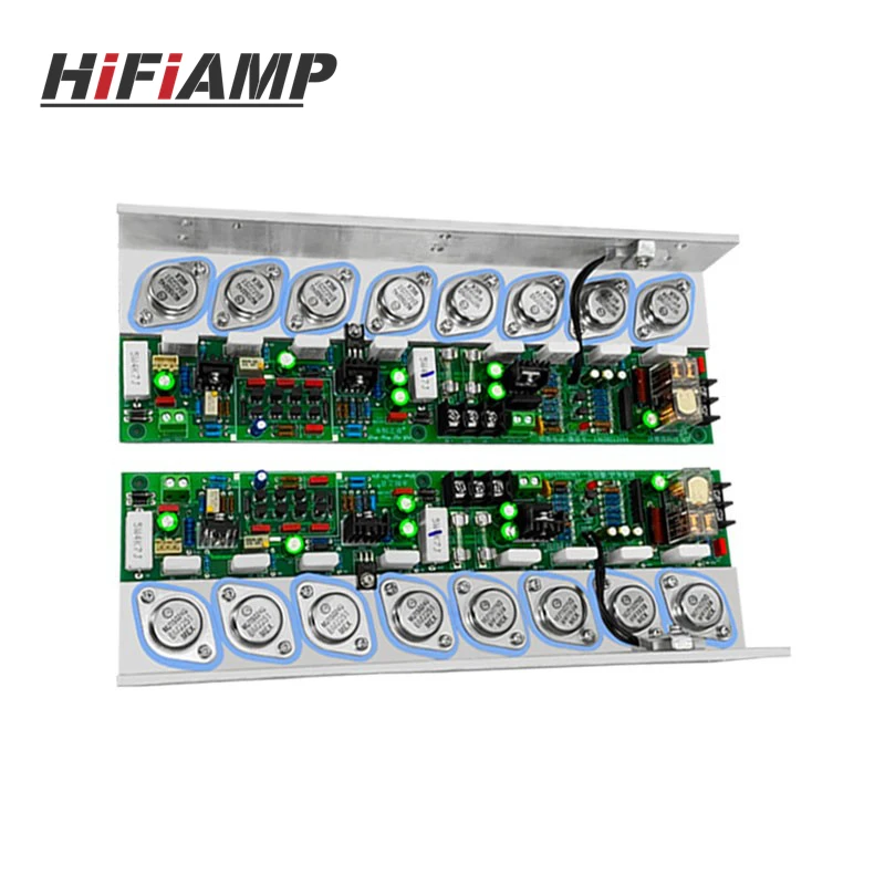 HiFiAMP YH-100W Metal Encapsulated Transistor Class A HiFi Power Amplifier Board 2x100W High Power Output
HiFiAMP YH-100W Metal Encapsulated Transistor Class A HiFi Power Amplifier Board 2x100W High Power Output
