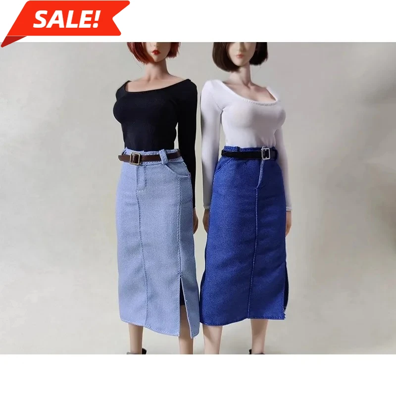 1/6 Scale Casual Long Sleeved T-shirt Denim Hip Hugging Skirt Dress Action Figures Clothes Model for 12" Female Soldier Body
1/6 Scale Casual Long Sleeved T-shirt Denim Hip Hugging Skirt Dress Action Figures Clothes Model for 12" Female Soldier Body