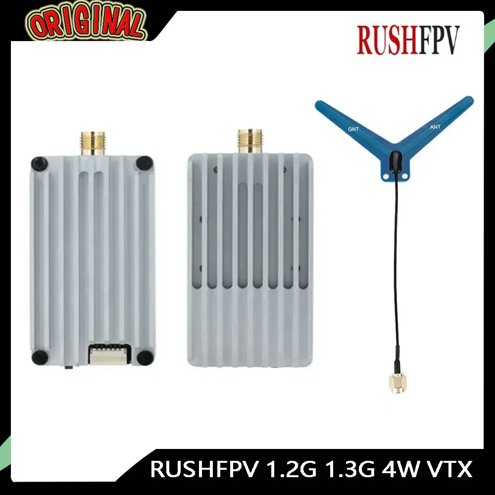 RUSHFPV 1.2G 1.3G 4W VTX Аналоговый передатчик 7-36V IRC-TRAMP Антенна FPV Дрон Гоночный квадрокоптер Дальнего действия RC Самолет
RUSHFPV 1.2G 1.3G 4W VTX Аналоговый передатчик 7-36V IRC-TRAMP Антенна FPV Дрон Гоночный квадрокоптер Дальнего действия RC Самолет