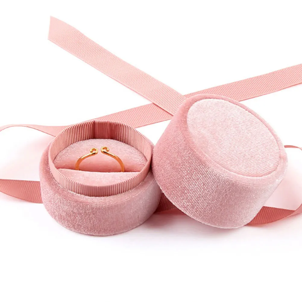 Ribbon Ring Box Pink Size L Exquisite Jewelry Storage Case for Wedding Proposal Ring Storage for Women Jewelry Box 
Ribbon Ring Box Pink Size L Exquisite Jewelry Storage Case for Wedding Proposal Ring Storage for Women Jewelry Box