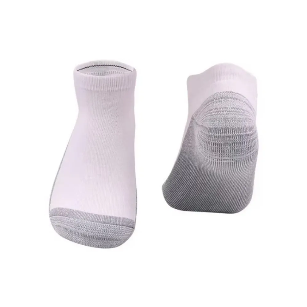 5Pair Breathable Work Socks Towel Bottom with Anti-Friction Heel Design Mesh Running Sock Double Solid Color
5Pair Breathable Work Socks Towel Bottom with Anti-Friction Heel Design Mesh Running Sock Double Solid Color