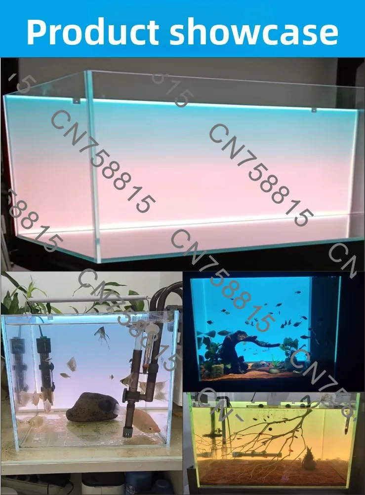 Acrylic Led Light-emitting Board Aquatic Plant Tank Landscaping,Fish Tank Background Light Board Rgbw Colorful Gradual Change
Acrylic Led Light-emitting Board Aquatic Plant Tank Landscaping,Fish Tank Background Light Board Rgbw Colorful Gradual Change