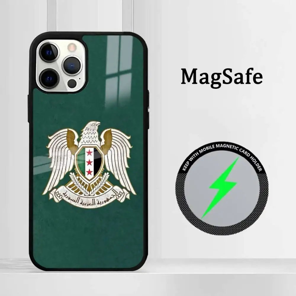 Syrian Arab Republic Logo Phone Case Magnetic Glass Phone Case For Iphone 16 15 14 12 11 13 Pro Max Mini Puls Cover
Syrian Arab Republic Logo Phone Case Magnetic Glass Phone Case For Iphone 16 15 14 12 11 13 Pro Max Mini Puls Cover