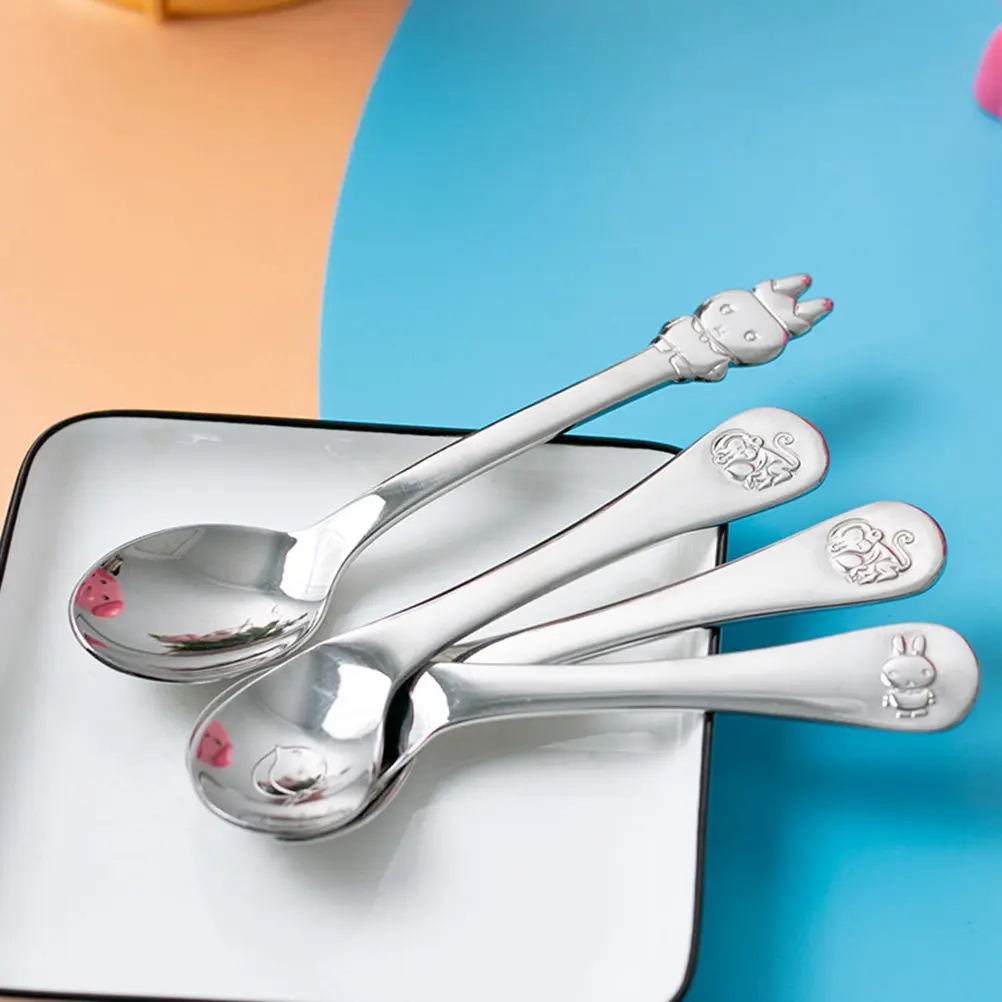 Stainless Steel Baby Feeding Spoon Ergonomic Left-Bend Design Non-Slip Handle for -Feeding Training Spoon Baby
Stainless Steel Baby Feeding Spoon Ergonomic Left-Bend Design Non-Slip Handle for -Feeding Training Spoon Baby