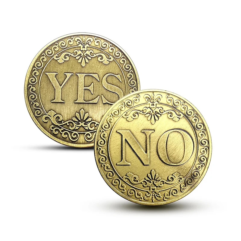 YES NO Decision Coins Magic Coin Collections Good Luck Vintage Antique Bronze Wish Lucky Coin US Coins Commemorative Gold Coins
YES NO Decision Coins Magic Coin Collections Good Luck Vintage Antique Bronze Wish Lucky Coin US Coins Commemorative Gold Coins