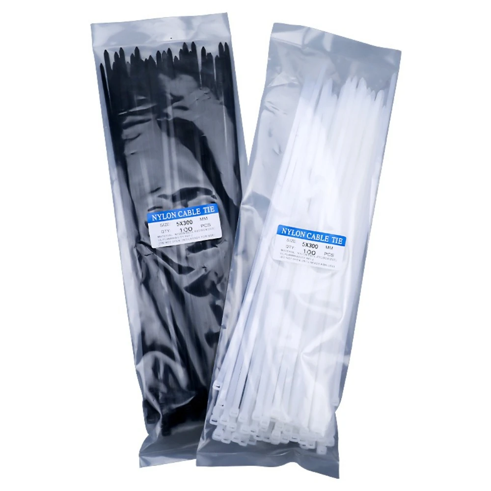 Creative Nylon Cable Ties Self-locking Removable Velcro Nylon Cable Ties 100pcs/set Black and White Plastic Clips Wholesale
Creative Nylon Cable Ties Self-locking Removable Velcro Nylon Cable Ties 100pcs/set Black and White Plastic Clips Wholesale