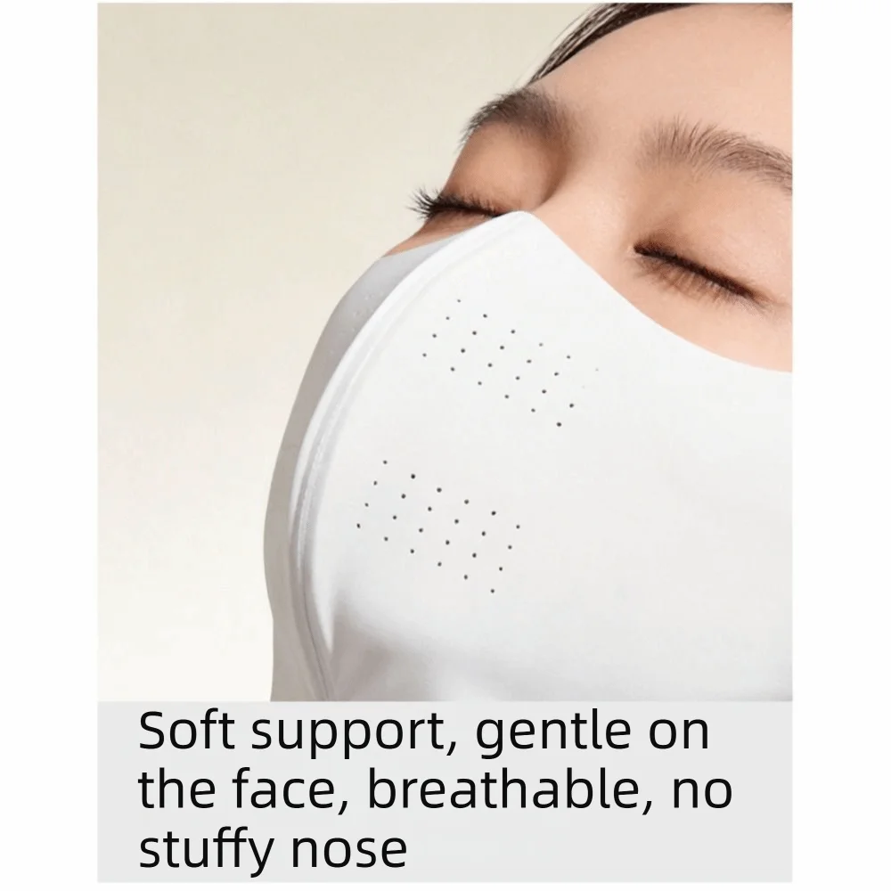 Adjustable Summer Ice Silk Mask Breathable Neck Anti UV Sunscreen Mask Sunscreen Veil Solid Color Face Gini Mask Golf
Adjustable Summer Ice Silk Mask Breathable Neck Anti UV Sunscreen Mask Sunscreen Veil Solid Color Face Gini Mask Golf