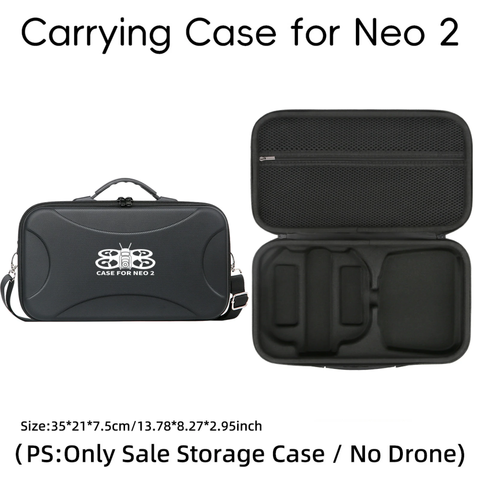 For DJI Neo2 RC-2 All-in-One Storage Case with Shoulder Strap
For DJI Neo2 RC-2 All-in-One Storage Case with Shoulder Strap