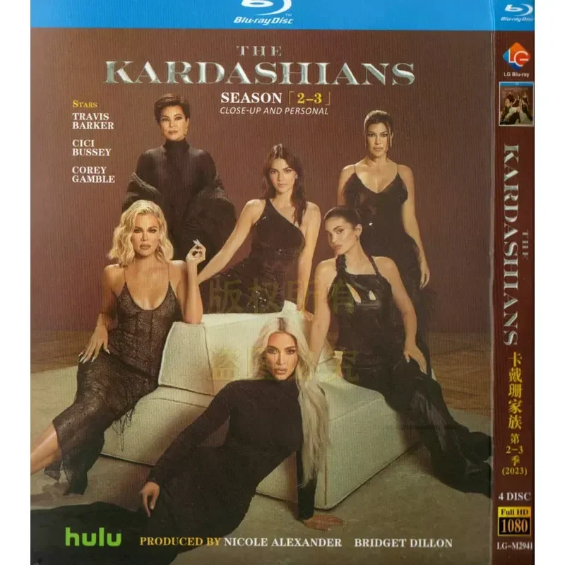American Reality Show The Kardashians Season 2 and 3 High Definition BD Blu-ray 4 Disc Set
American Reality Show The Kardashians Season 2 and 3 High Definition BD Blu-ray 4 Disc Set
