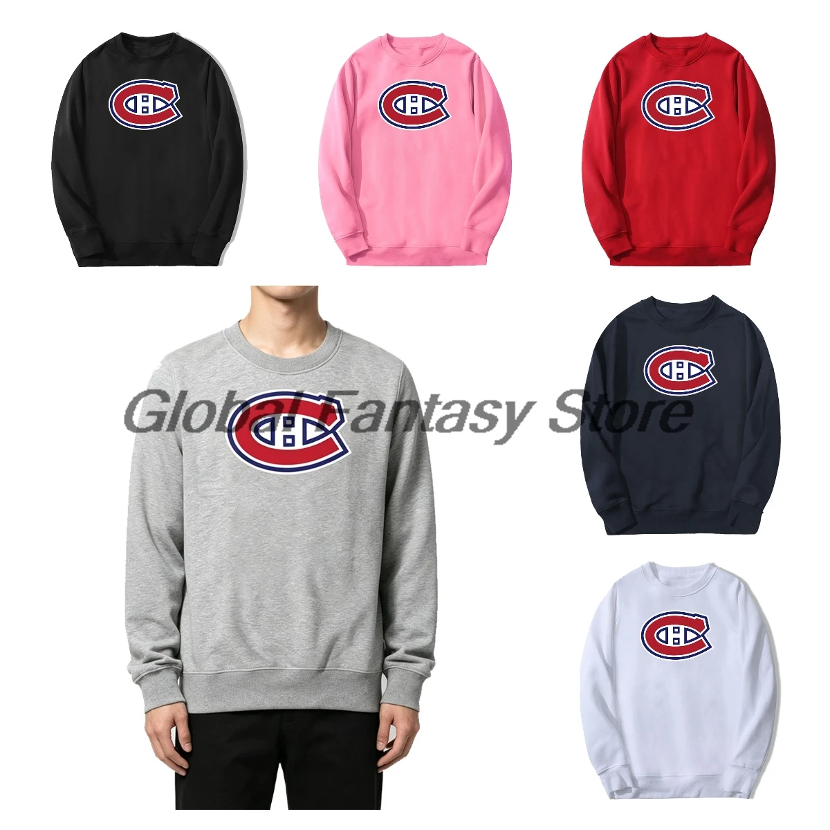 Merch Montreal Canadiens Logo Ice Hockey Team Crewneck Long Sleeve Streetwear Women Men Pullover Sweatshirts
Merch Montreal Canadiens Logo Ice Hockey Team Crewneck Long Sleeve Streetwear Women Men Pullover Sweatshirts