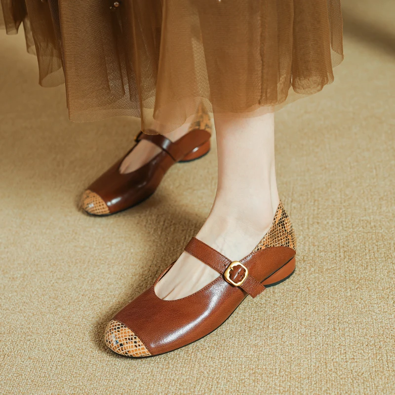2026 new spring summer women pumps natural leather 22-25cm sheepskin+pigskin round toe low heel mixed color mary janes shoes
2026 new spring summer women pumps natural leather 22-25cm sheepskin+pigskin round toe low heel mixed color mary janes shoes