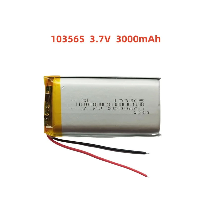 Polymer Lithium Battery 103565 103665 3.7V 3000mAh Lipo Batteries Li Po Connector Ph-2.0p for Power Bank Tablet DVD GPS PSP Cell 
Polymer Lithium Battery 103565 103665 3.7V 3000mAh Lipo Batteries Li Po Connector Ph-2.0p for Power Bank Tablet DVD GPS PSP Cell