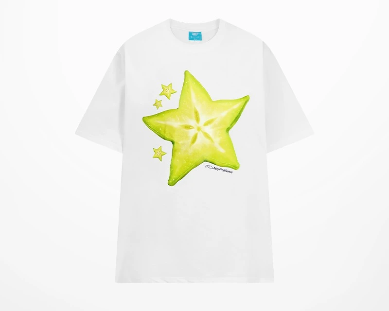 Футболка с короткими рукавами Fun Star Star Star Fruit для мужчин и женщин, новинка лета 202, модная брендовая футболка Inside Camisetas
Футболка с короткими рукавами Fun Star Star Star Fruit для мужчин и женщин, новинка лета 202, модная брендовая футболка Inside Camisetas