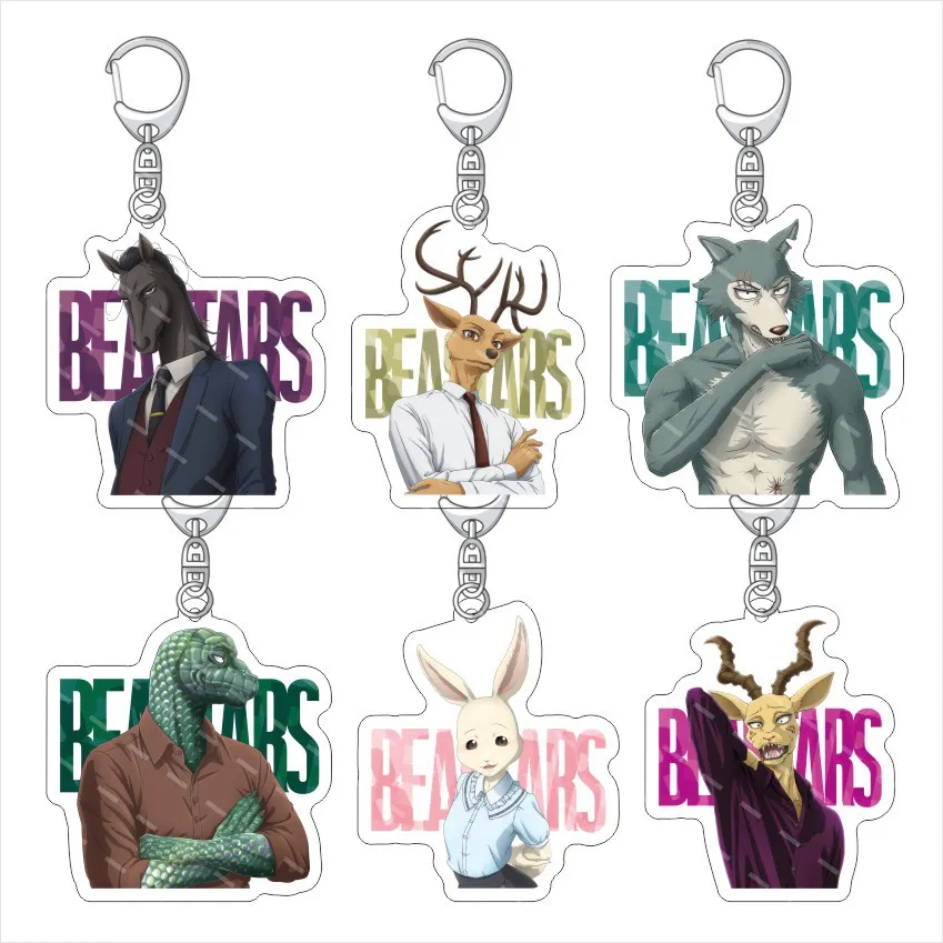 Beastars Anime Acrylic Keychain Bag Charms Pendant Fans Gift Animation Product Exclusive Pendant Accessories Collection Jewelry
Beastars Anime Acrylic Keychain Bag Charms Pendant Fans Gift Animation Product Exclusive Pendant Accessories Collection Jewelry