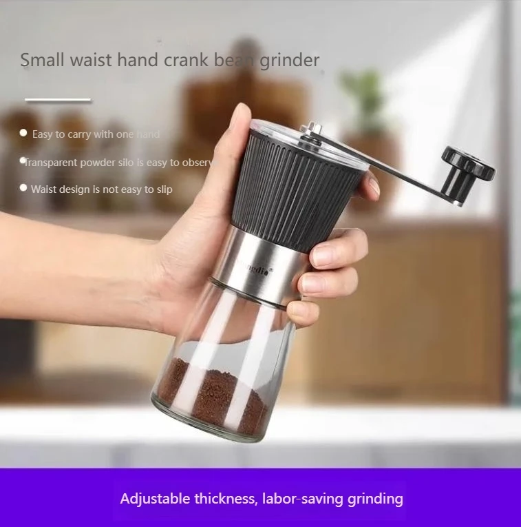 The Manual Coffee Bean Grinder Is A Household Small Hand-cranked Coffee Bean Powder Grinder That Works Hand in Hand
The Manual Coffee Bean Grinder Is A Household Small Hand-cranked Coffee Bean Powder Grinder That Works Hand in Hand