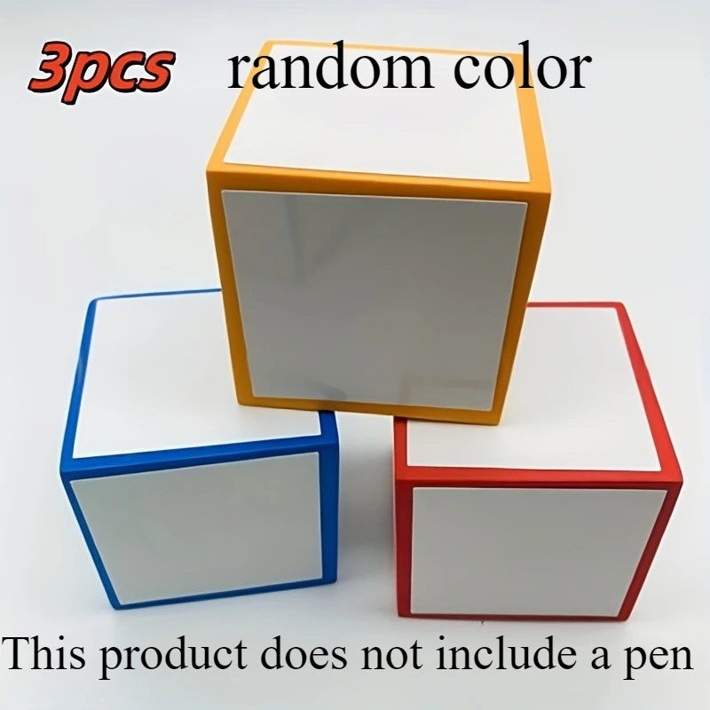 Blank Foam Dice 3Pcs Set, Erasable Reusable Random Color Dice, Dry Erase Compatible for Teaching and Office Use
Blank Foam Dice 3Pcs Set, Erasable Reusable Random Color Dice, Dry Erase Compatible for Teaching and Office Use