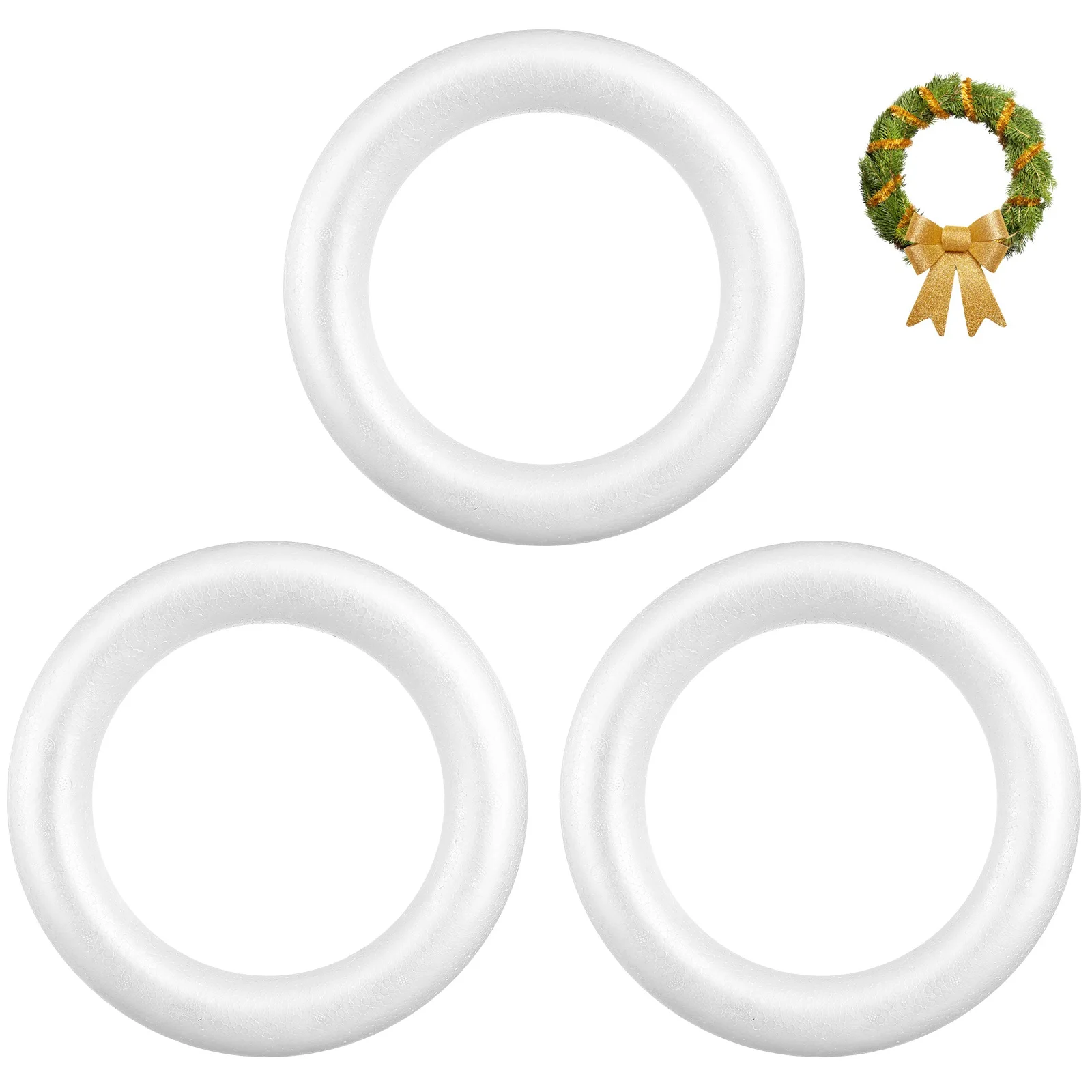 3 шт. белых круглых поролоновых колец, декоративные аксессуары для рукоделия, для украшения гирлянд, центральных элементов на свадьбу, День святого Валентина и вечеринки
3 шт. белых круглых поролоновых колец, декоративные аксессуары для рукоделия, для украшения гирлянд, центральных элементов на свадьбу, День святого Валентина и вечеринки