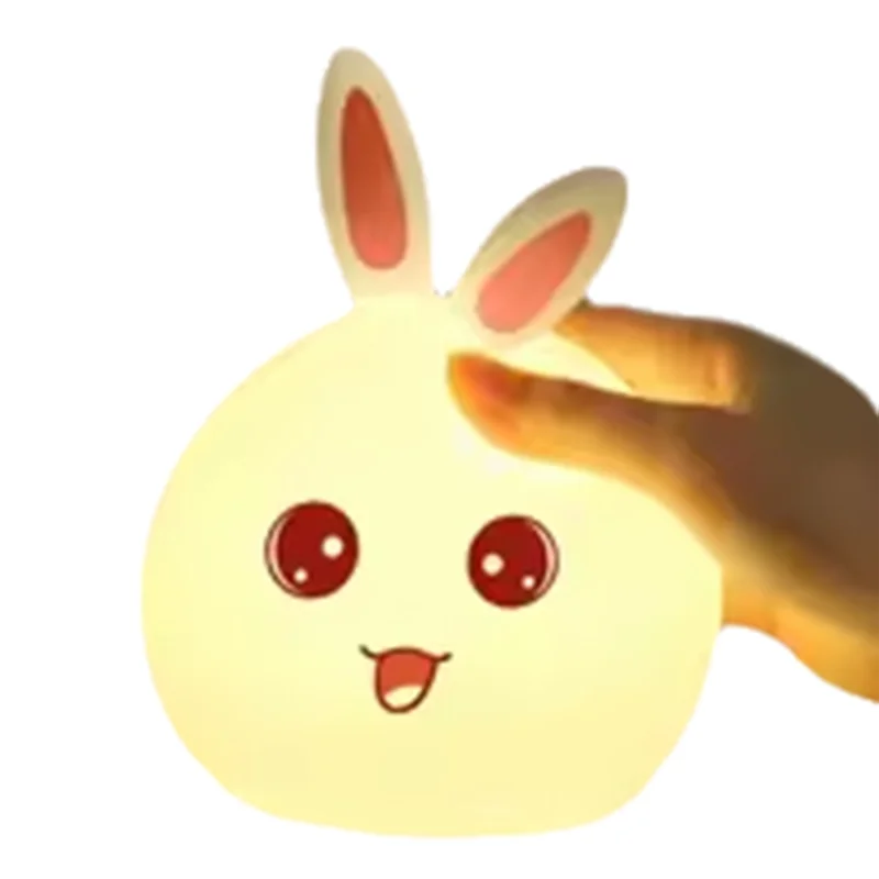 ABGE-Soft Warm Sleep Light For Kids Birthday Gift Rechargeable Bedside Night Light Cute Animals Silicone Lamp
ABGE-Soft Warm Sleep Light For Kids Birthday Gift Rechargeable Bedside Night Light Cute Animals Silicone Lamp