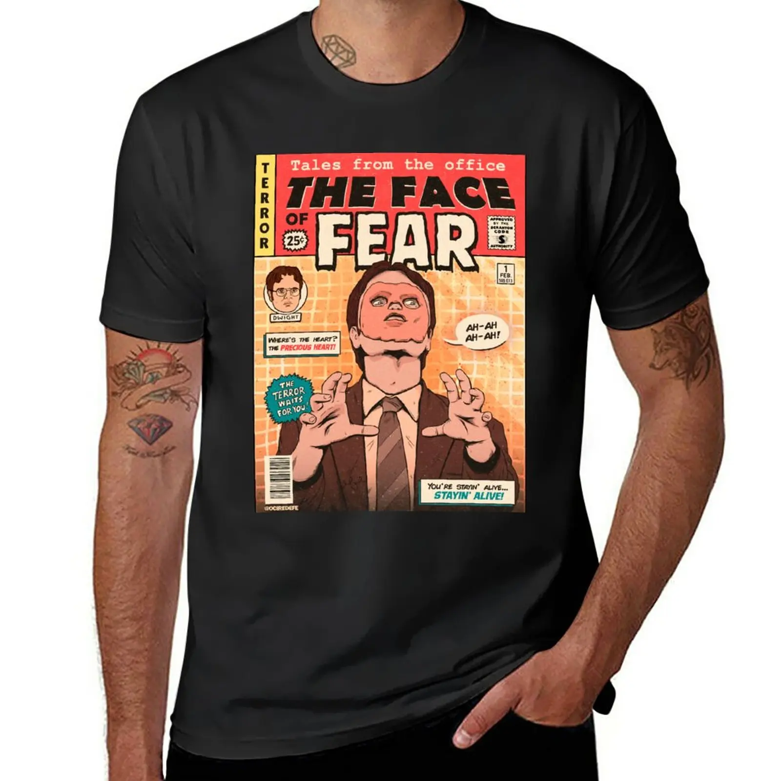 New The Office CPR - Dwight T-Shirt black t shirts man clothes fitted t shirts for men
New The Office CPR - Dwight T-Shirt black t shirts man clothes fitted t shirts for men
