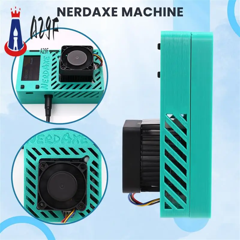 A29F-Nerdaxe Bitaxe Miner 500Gh/S BM1366 ASIC Chip Nerdminer Lottery Mining Miner Solo Lottery BTC Miner
A29F-Nerdaxe Bitaxe Miner 500Gh/S BM1366 ASIC Chip Nerdminer Lottery Mining Miner Solo Lottery BTC Miner