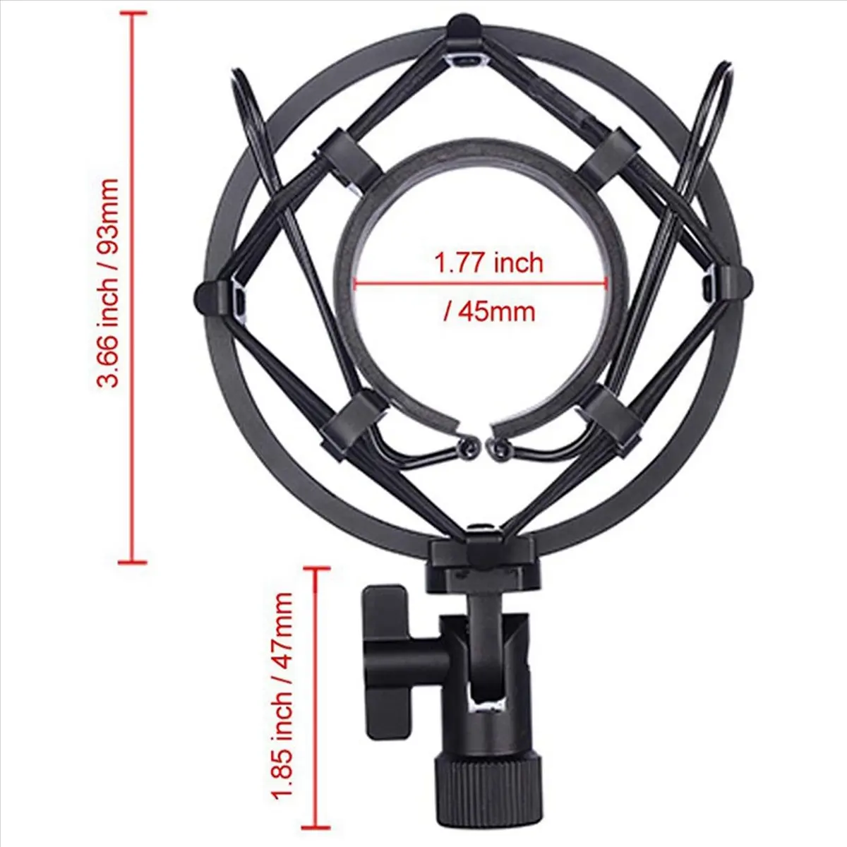 【lucky】 3X Microphone Shock Mount with Microphone Filter Windscreen Suspension Shock Mount Holder Clip
【lucky】 3X Microphone Shock Mount with Microphone Filter Windscreen Suspension Shock Mount Holder Clip