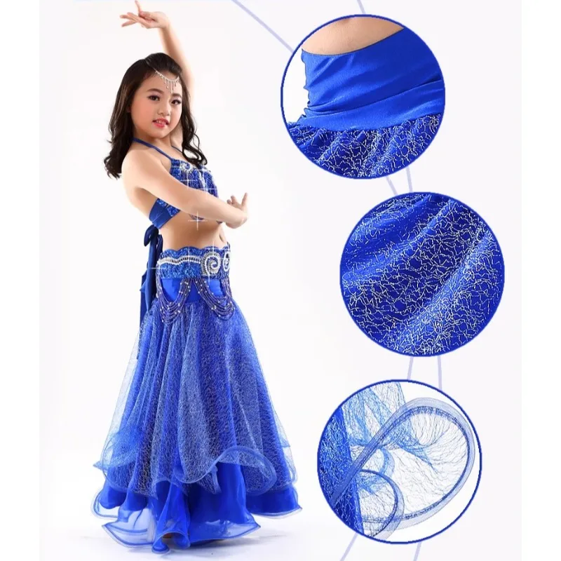 Customized Children Belly Dance Skirt Indian Dance Clothes High End Performance Set Bottom Adult Silver Wire Mesh Skirt Costumes
Customized Children Belly Dance Skirt Indian Dance Clothes High End Performance Set Bottom Adult Silver Wire Mesh Skirt Costumes