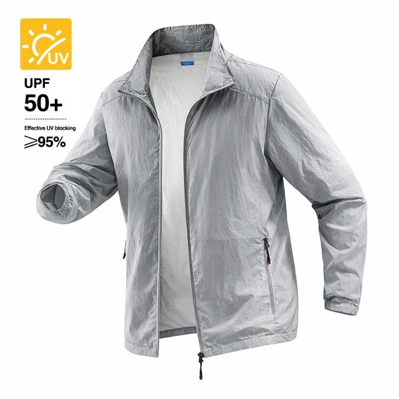 New Summer Skin Coats Men‘s UPF Ultra Light UV Sun Protection Big Size Windbreaker Jacket Mens Casual Outwear Men Clothing 5XL
New Summer Skin Coats Men‘s UPF Ultra Light UV Sun Protection Big Size Windbreaker Jacket Mens Casual Outwear Men Clothing 5XL