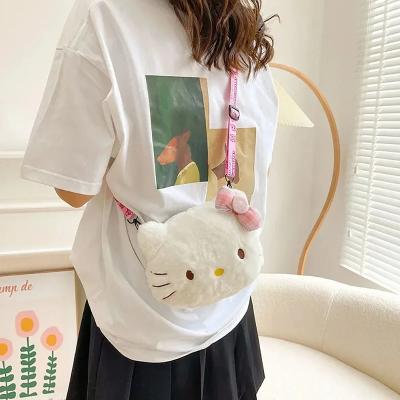 Cartoon Cute Cat Messenger Backpack Plush Doll Bag Girl Personality One Shoulder Storage Bag
Cartoon Cute Cat Messenger Backpack Plush Doll Bag Girl Personality One Shoulder Storage Bag