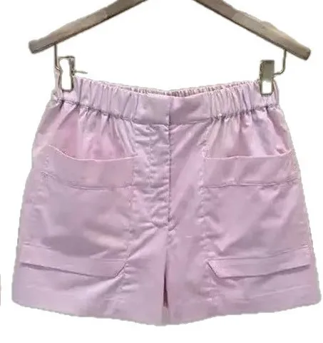Pink Women Set Turn-Down Collar Long Sleeve Shirt Top + Large Pockets Elastic Waist Shorts for Lady 2026 Spring Summer
Pink Women Set Turn-Down Collar Long Sleeve Shirt Top + Large Pockets Elastic Waist Shorts for Lady 2026 Spring Summer