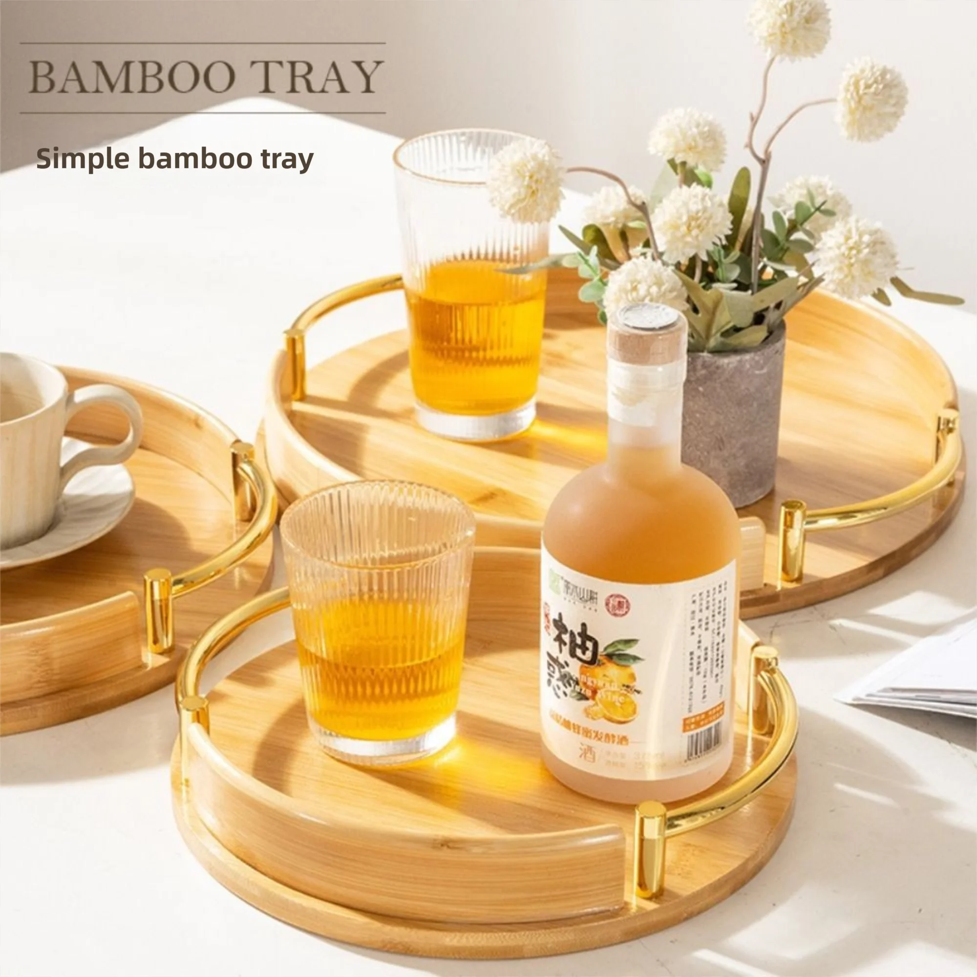 Japanese Style Vintage Tea Bamboo Tray Round Large Capacity Fast Food Tray Elegant Handmade Bread Pallet Tea Ceremony
Japanese Style Vintage Tea Bamboo Tray Round Large Capacity Fast Food Tray Elegant Handmade Bread Pallet Tea Ceremony