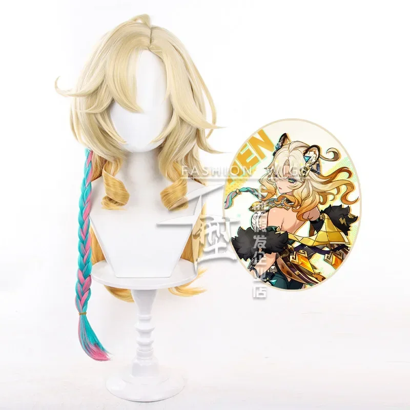 Game Genshin Impact Xilonen Cosplay Wig Long Mixed Color Cos Wig + Cap Halloween Girls Women
Game Genshin Impact Xilonen Cosplay Wig Long Mixed Color Cos Wig + Cap Halloween Girls Women