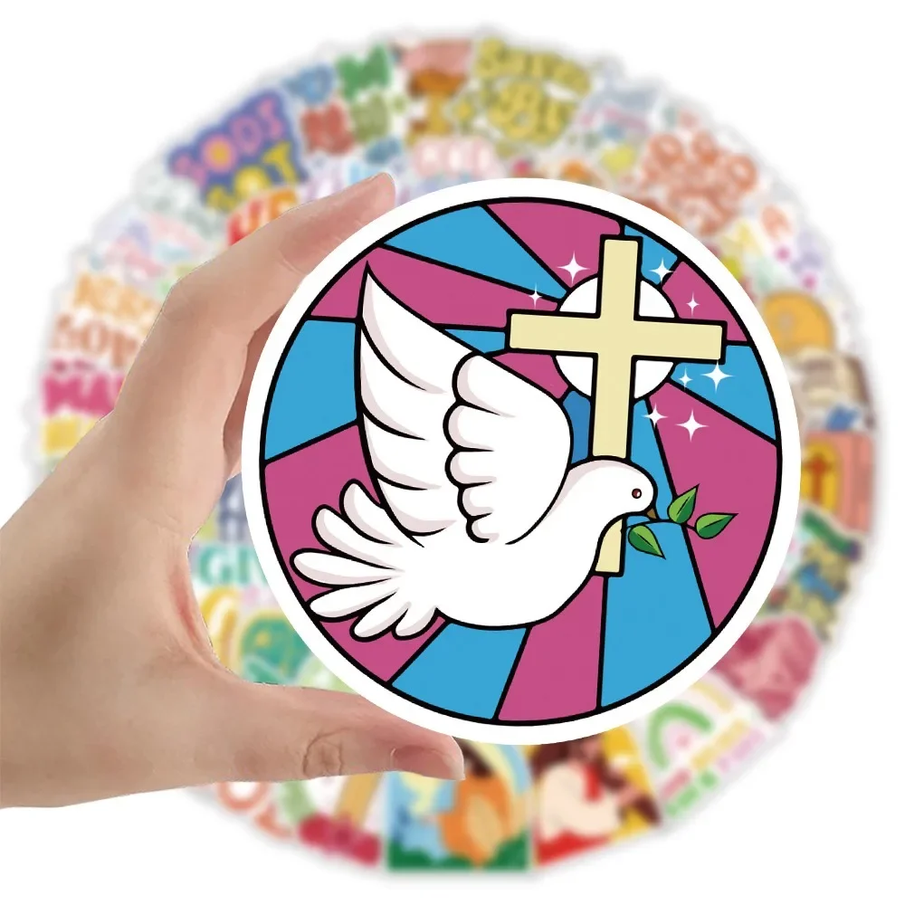 10/50/100PCS Motivational Bible Christian Stickers Cartoon Jesus Loves You Decals Laptop Phone Waterproof God Bless You Sticker
10/50/100PCS Motivational Bible Christian Stickers Cartoon Jesus Loves You Decals Laptop Phone Waterproof God Bless You Sticker
