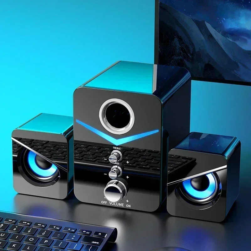 Mini Speakers Desktop Bluetooth Speaker Home for PC Phone Subwoofer Multi-media Theater Sound System Computer MP3 Player Audio
Mini Speakers Desktop Bluetooth Speaker Home for PC Phone Subwoofer Multi-media Theater Sound System Computer MP3 Player Audio