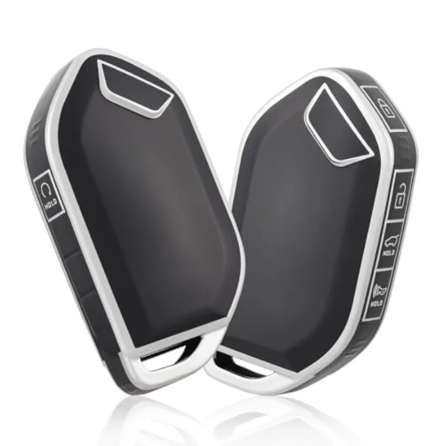 for Kia Key fob Cover, Soft TPU Car Key Fob Case Protector Compatible with Kia Telluride 2023/2024 5 Buttons Smart Key Holder
for Kia Key fob Cover, Soft TPU Car Key Fob Case Protector Compatible with Kia Telluride 2023/2024 5 Buttons Smart Key Holder