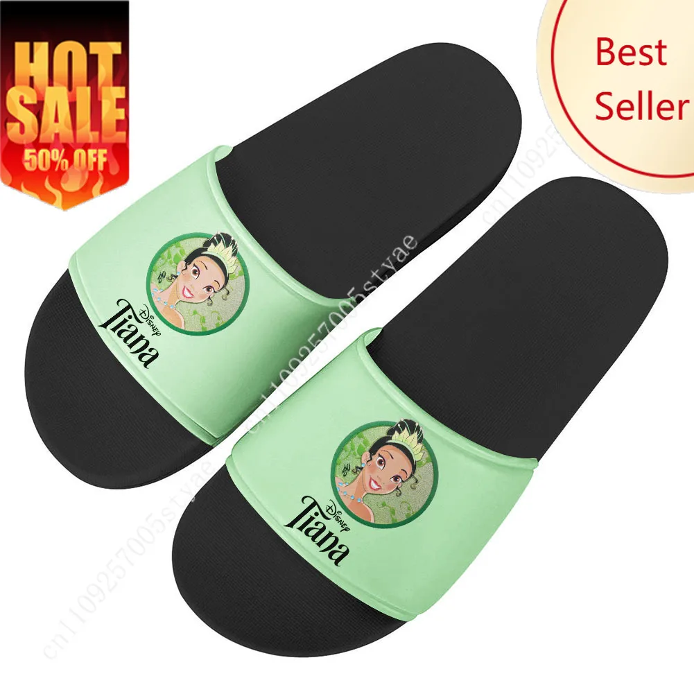 Tiana House Slippers Disney Princess Cartoon Movies Decoration Sandals Design Your Photo Text Logo Holiday Gifts Custom Shoes
Tiana House Slippers Disney Princess Cartoon Movies Decoration Sandals Design Your Photo Text Logo Holiday Gifts Custom Shoes