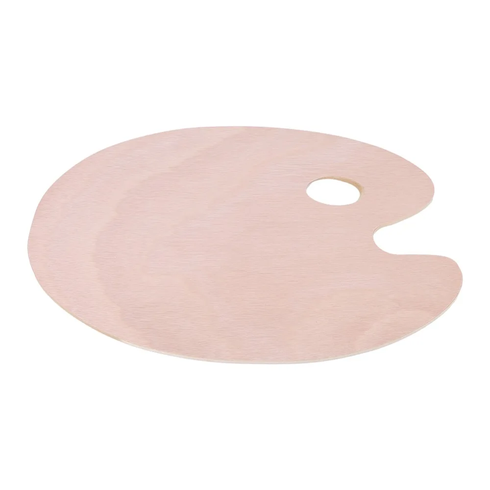 Sealed Wood Surface Wooden Paint Palette Smooth Mixing Plane Large Capacity Oval Art Mixing Palette Solid Wood Material
Sealed Wood Surface Wooden Paint Palette Smooth Mixing Plane Large Capacity Oval Art Mixing Palette Solid Wood Material
