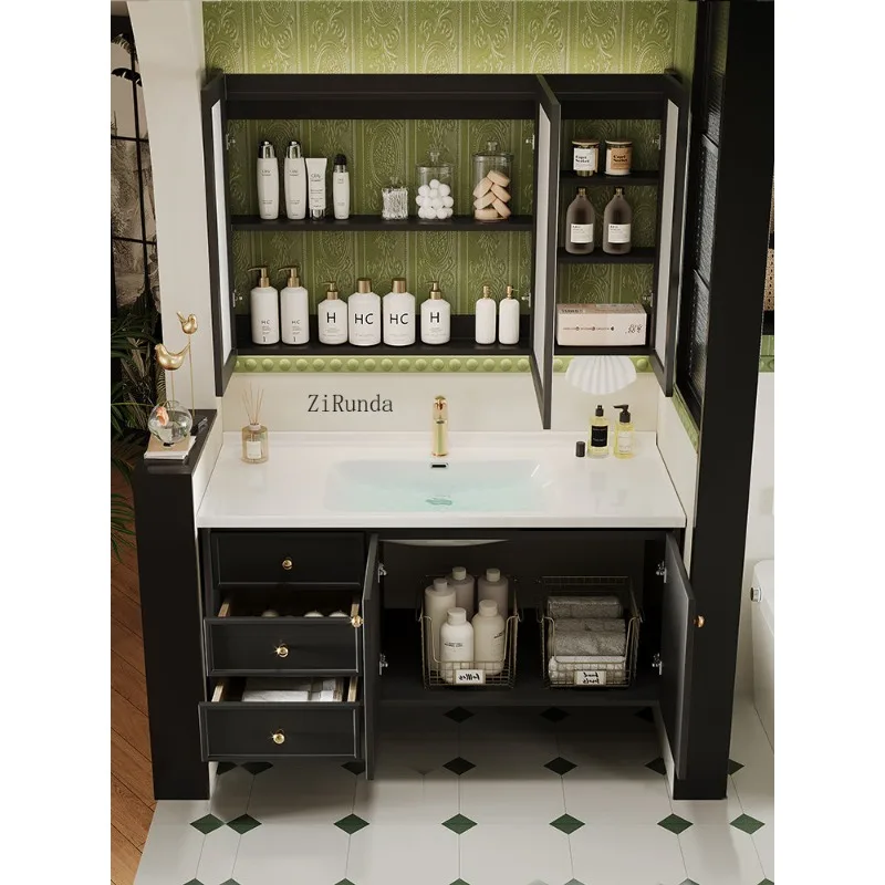 Комплект мебели для ванной комнаты, тумба с интегрированной керамической раковиной, ретро-тумба для умывальника, умывальник
Комплект мебели для ванной комнаты, тумба с интегрированной керамической раковиной, ретро-тумба для умывальника, умывальник