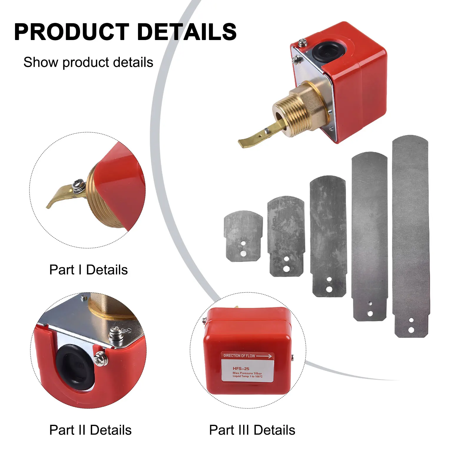 Water Switch \" HFS-25 Cooling Water Paddle Control Switch 250V For Test Measurement Tool Accessory In Stock
Water Switch \" HFS-25 Cooling Water Paddle Control Switch 250V For Test Measurement Tool Accessory In Stock
