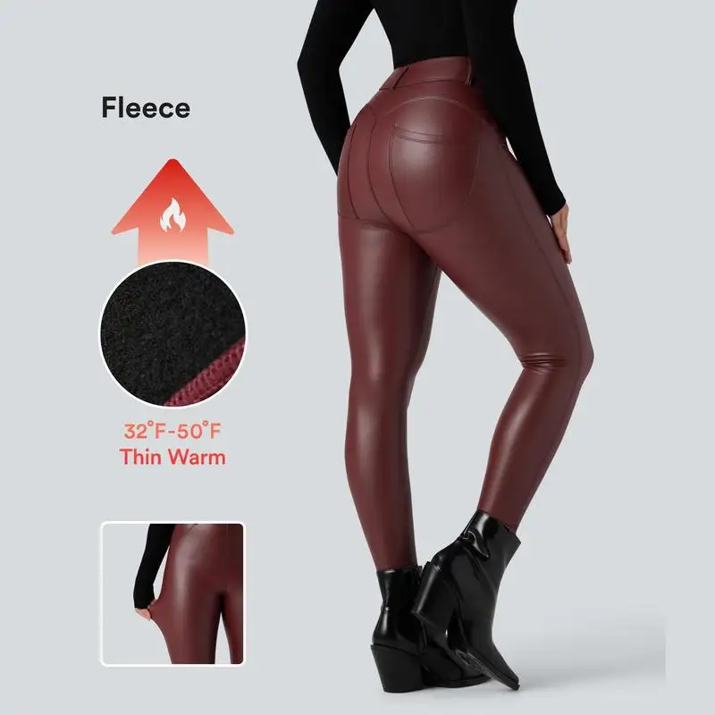 Shiny PU Leather Pants for Women Bright Leather Trousers Neutral Style Base Layer Pants Fashionable Cross-Border Item
Shiny PU Leather Pants for Women Bright Leather Trousers Neutral Style Base Layer Pants Fashionable Cross-Border Item
