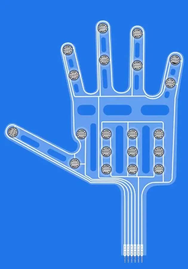 Robot Palm Grip Resistance Strain Type Flexible Thin Film Rubber Pressure Sensor Tactile Intelligent Sensing for Home Appliance
Robot Palm Grip Resistance Strain Type Flexible Thin Film Rubber Pressure Sensor Tactile Intelligent Sensing for Home Appliance