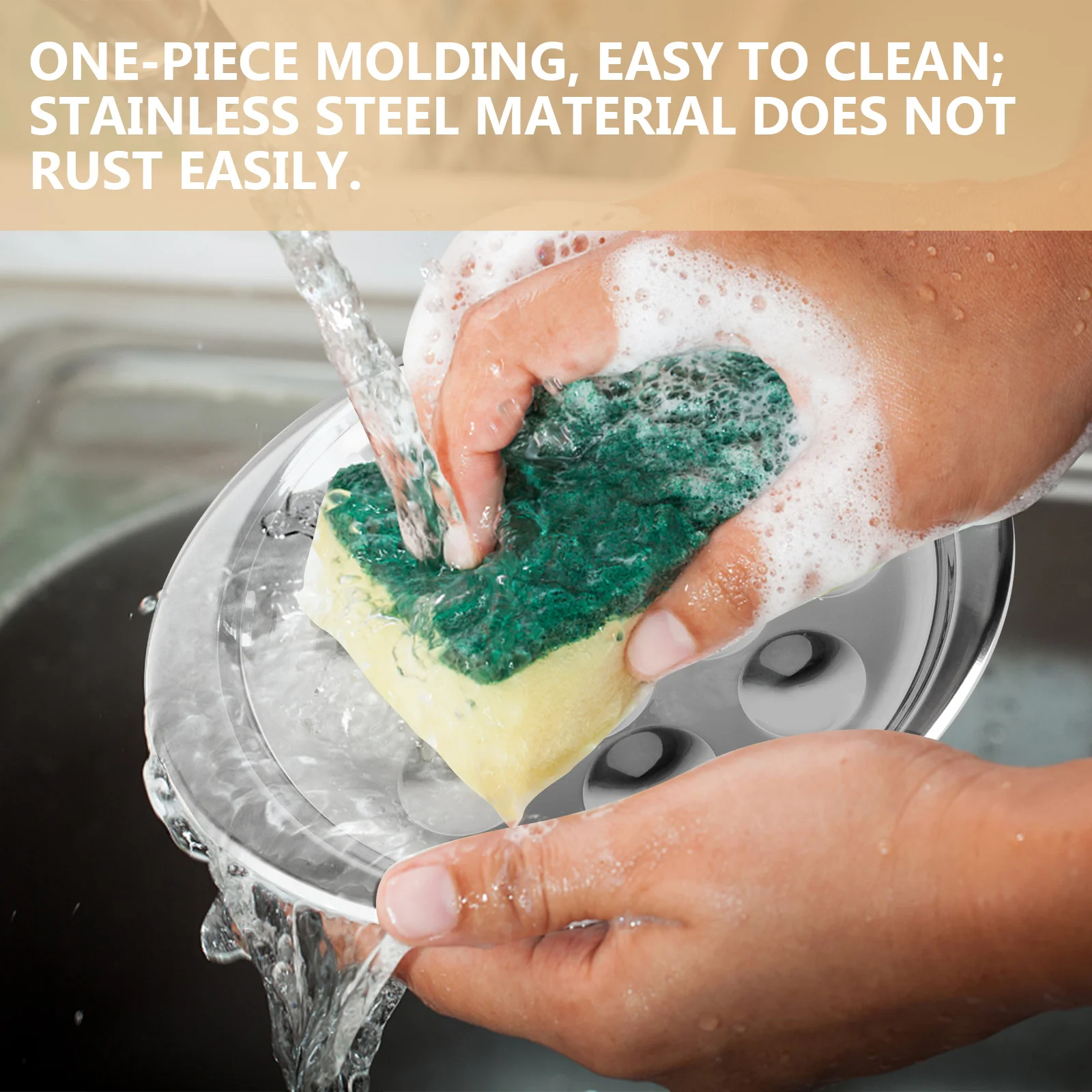 1pc Stainless Steel Escargot Dish Silver Snail Plate Baking Kitchen Serving Utensil Oven Dishwasher Safe Cookware Tool Grill
1pc Stainless Steel Escargot Dish Silver Snail Plate Baking Kitchen Serving Utensil Oven Dishwasher Safe Cookware Tool Grill