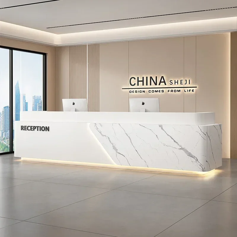 Lectern Modern Office Desks Counter White Salon Stand Desk Receptionist Register Rezeption Desks Beauty Commercial Furniture
Lectern Modern Office Desks Counter White Salon Stand Desk Receptionist Register Rezeption Desks Beauty Commercial Furniture