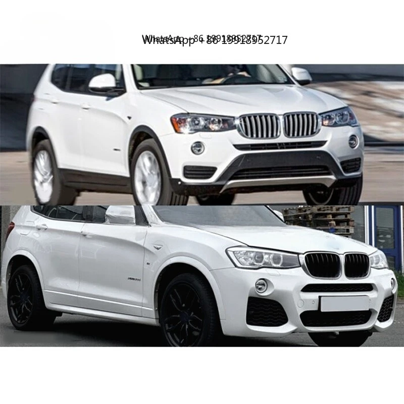 New Car Facelift Front Bumper Side Skirt Body Kit for X3 F25 MT M-Tech M40I Design with Clips 2011-2018 JJ480
New Car Facelift Front Bumper Side Skirt Body Kit for X3 F25 MT M-Tech M40I Design with Clips 2011-2018 JJ480