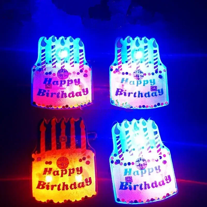 Cake LED Flashing Brooch Pin Cartoon Light Up Glow Badge Children Toy Party Wedding Birthday Cosplay Halloween Christmas
Cake LED Flashing Brooch Pin Cartoon Light Up Glow Badge Children Toy Party Wedding Birthday Cosplay Halloween Christmas