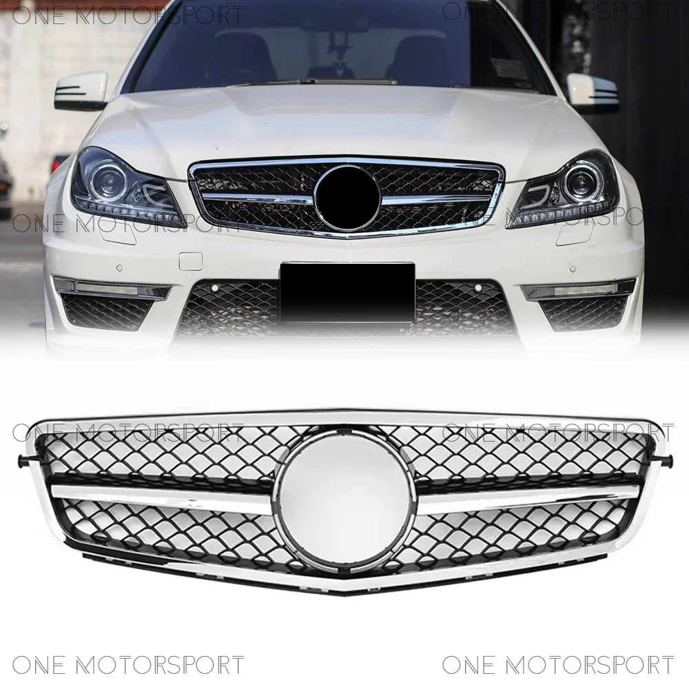 For Mercedes Benz C-Class W204 2008-14 C180 C250 C280 C300 C350 A - Style Front Bumper Racing Grille Chrome Black Upper Grille
For Mercedes Benz C-Class W204 2008-14 C180 C250 C280 C300 C350 A - Style Front Bumper Racing Grille Chrome Black Upper Grille